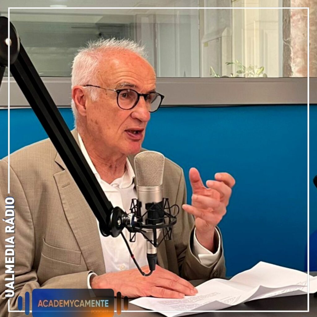 Arons de Carvalho, convidado do episódio sobre políticas públicas para a comunicação social